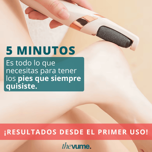 Pies suaves en minutos, desde tu casa: Lima Eléctrica Recargable ✨