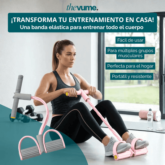 FlexBand Pro - Bandas de Resistencia Tipo Pedal