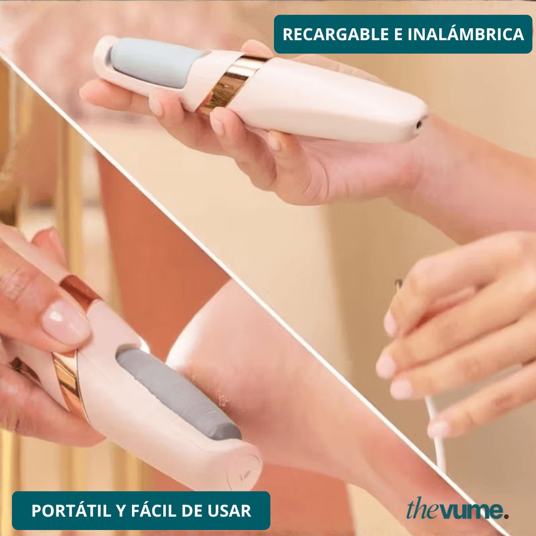 Pies suaves en minutos, desde tu casa: Lima Eléctrica Recargable ✨