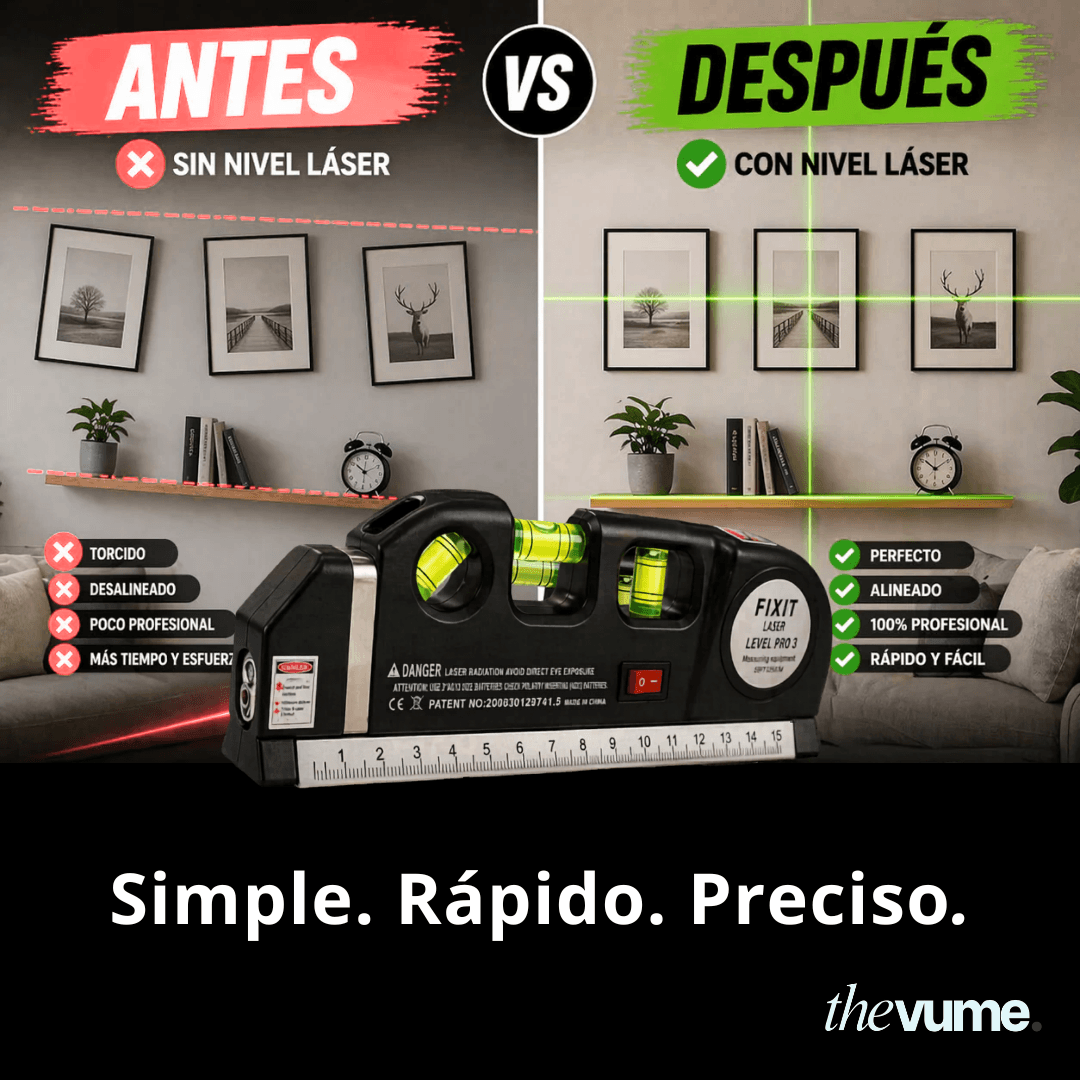 NivelX - Nivel Láser 4 en 1