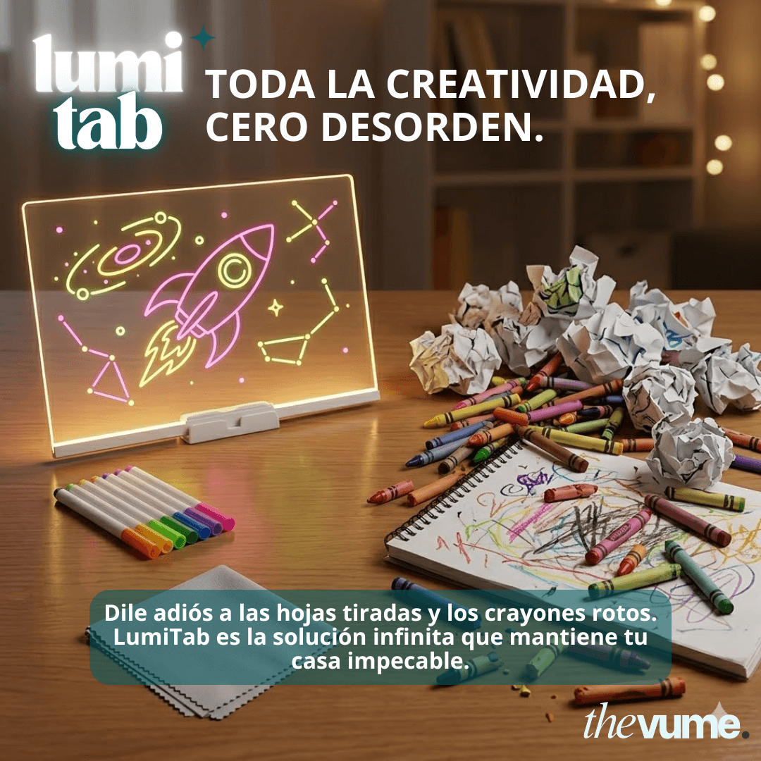 LumiTab - Pizarra LED +7 Colores