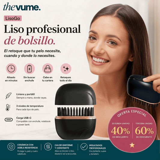 LisoGo - Alisado profesional de bolsillo.