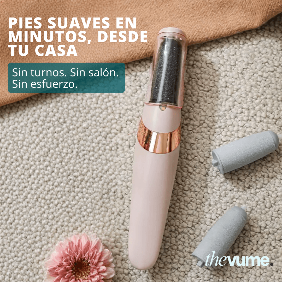 Pies suaves en minutos, desde tu casa: Lima Eléctrica Recargable ✨