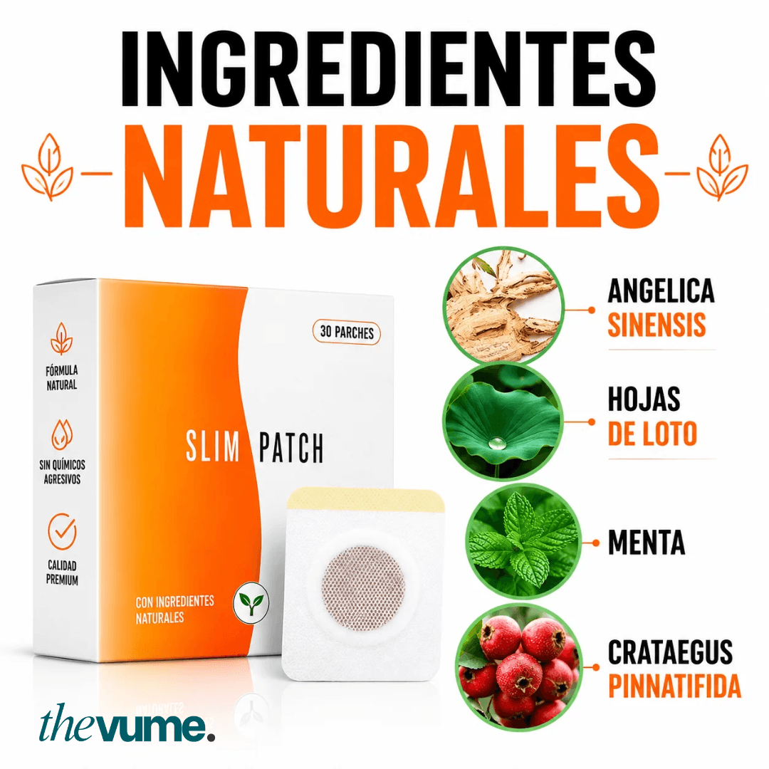 Slim Patch 30 uds. - Cuida tu Figura Cada Día: Parches Adelgazantes Naturales 2x1