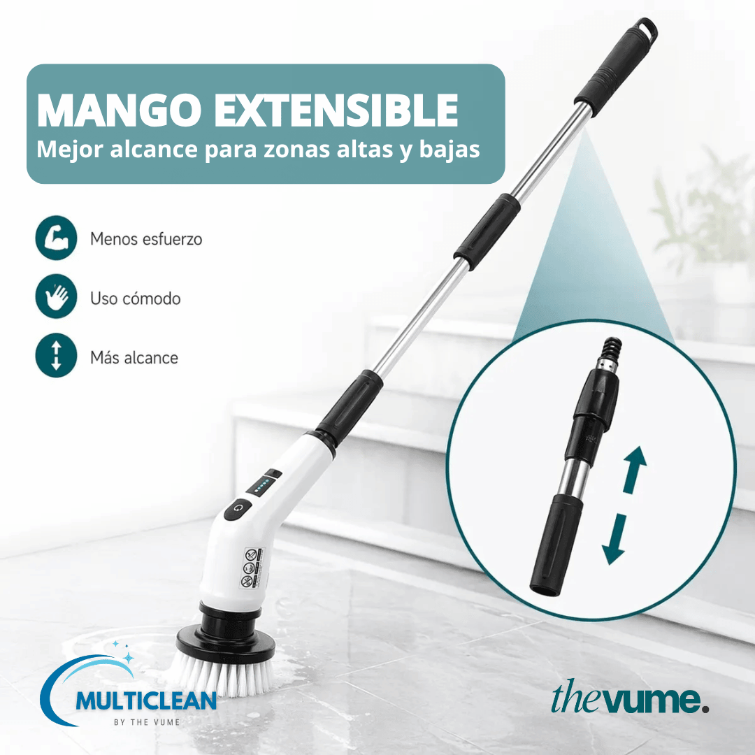 Multiclean - Cepillo de limpieza 9 en 1