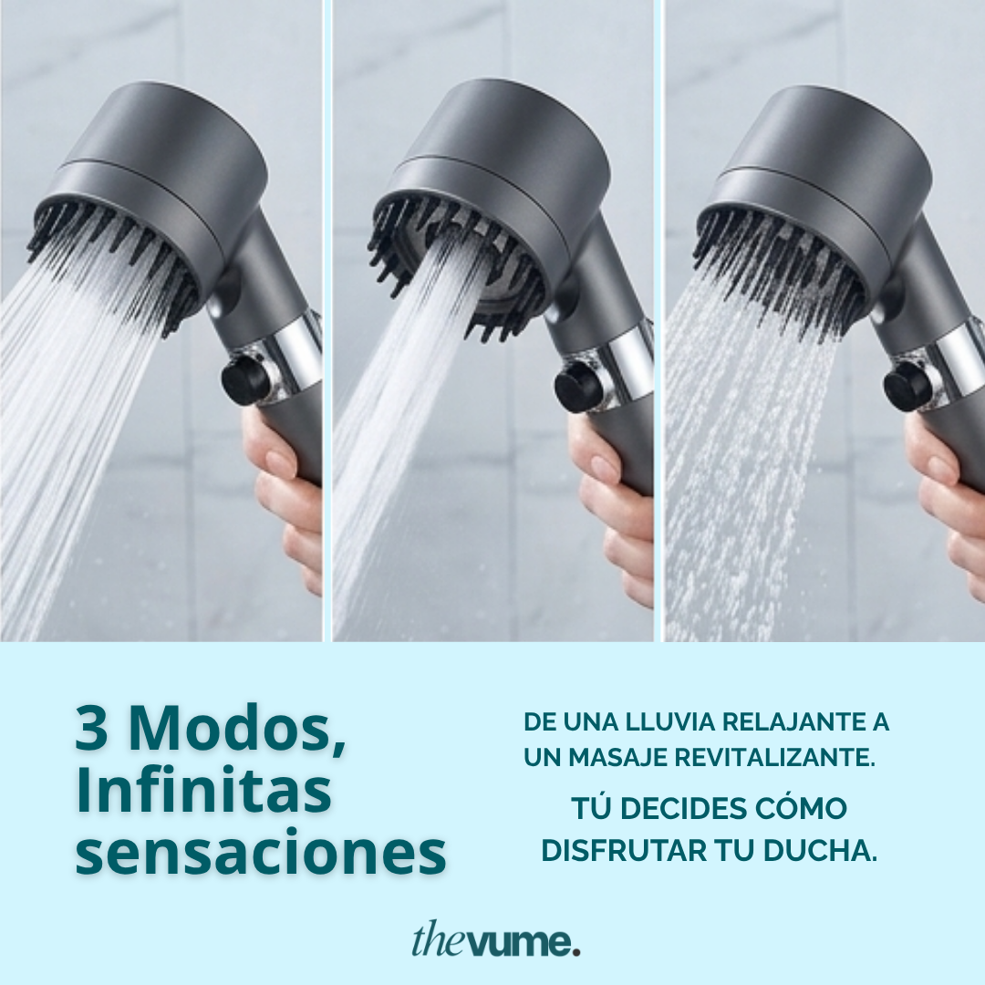 AquaPure — Cabezal de ducha purificador
