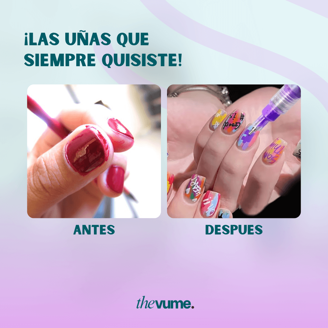 ManiCute - Set de 12 marcadores para Nail Art