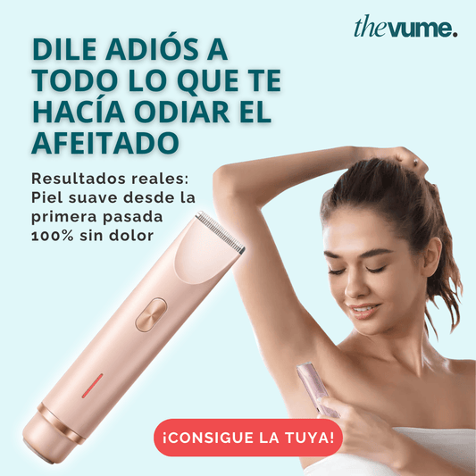 Velvet Trim - Piel lisa sin irritaciones.