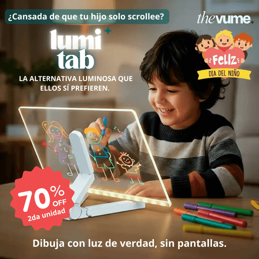 LumiTab - Pizarra LED +7 Colores